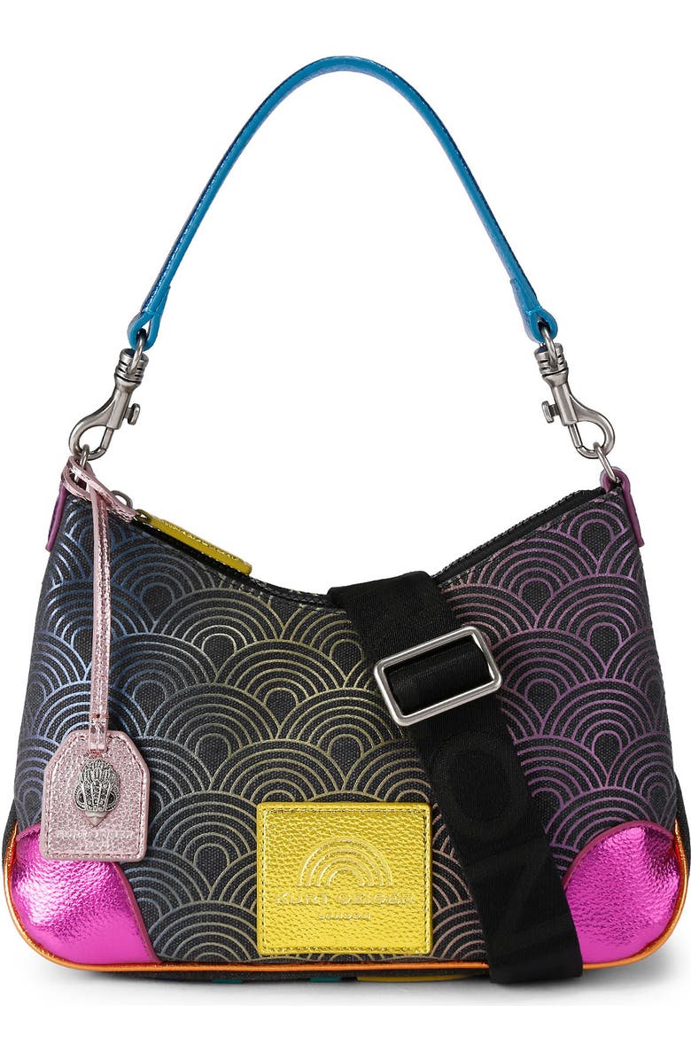 Kurt Geiger London Small Southbank Hobo Bag, Main, color, Charcoal