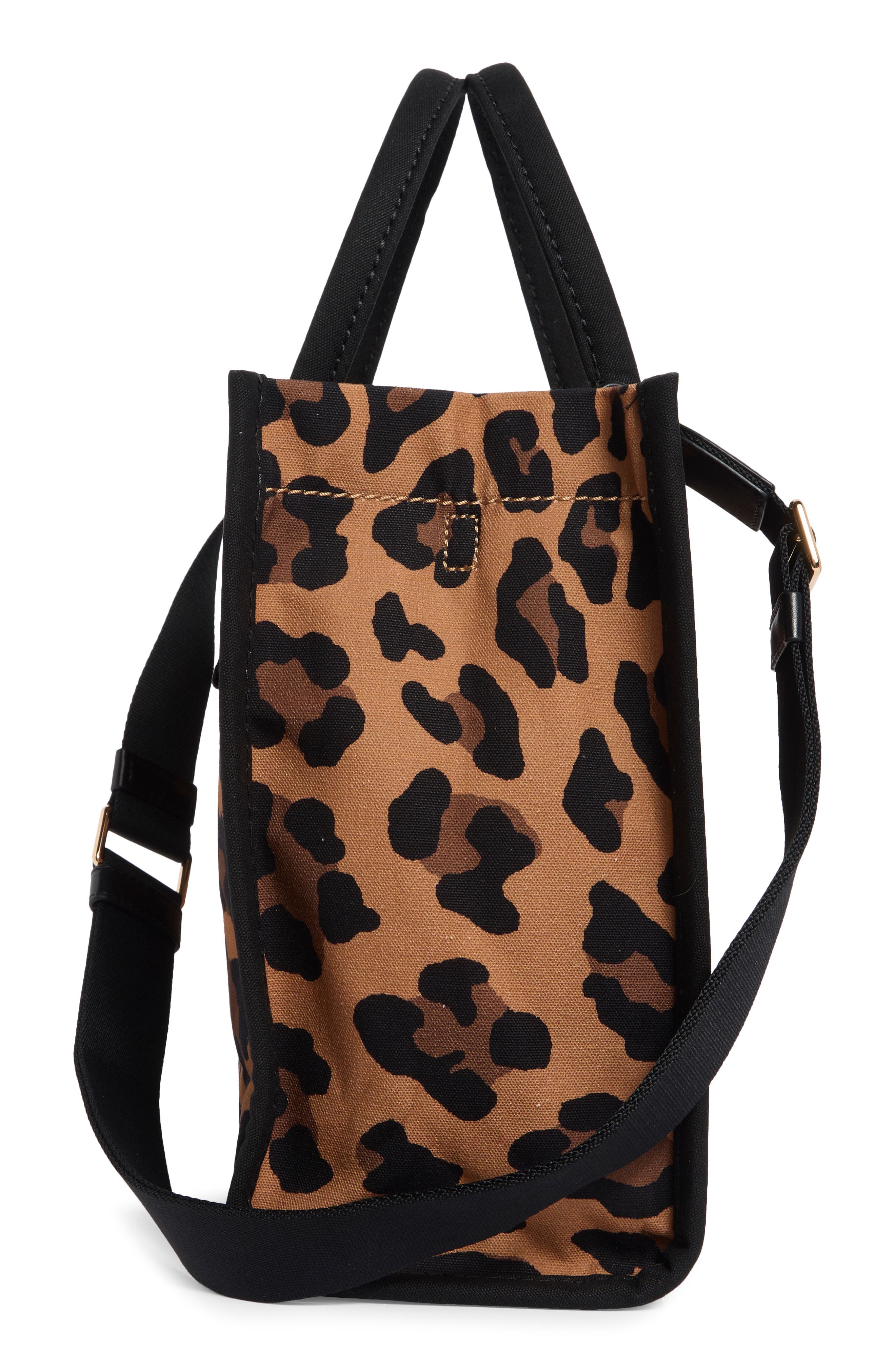 Standard Leopard Print Canvas Tote, Alternate, color, LEOPARD MULTI