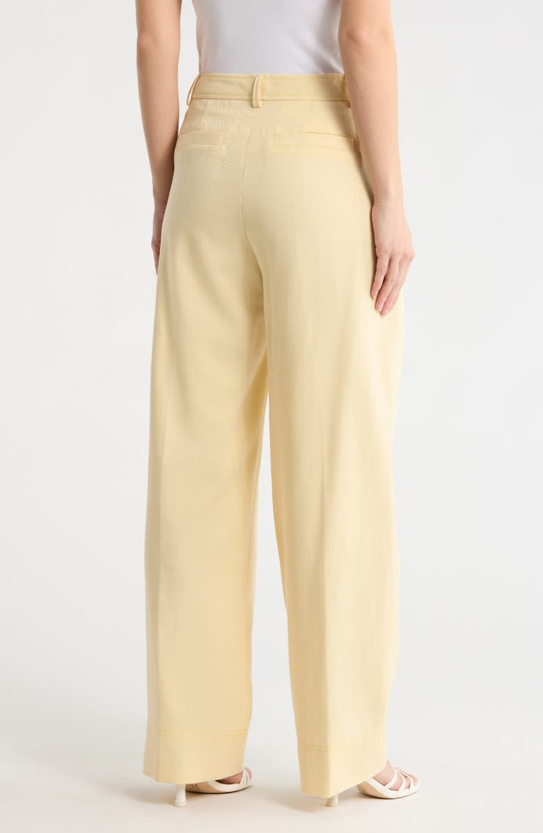 BOSS Orange Ansolina Relaxed Fit Pants, Alternate, color, Bright Yellow