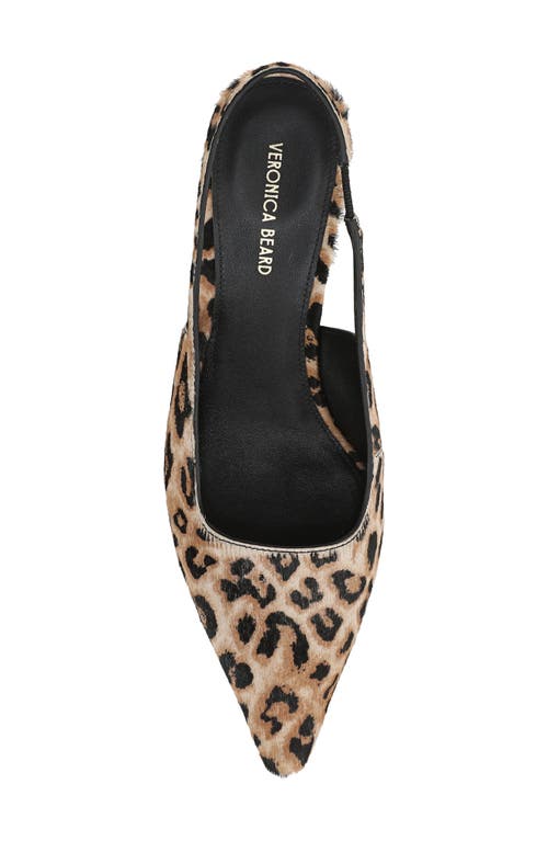 Veronica Beard Cashel Slingback Pointed Toe Pump In Brown