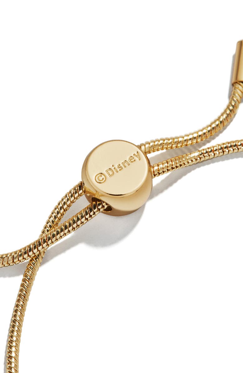 BaubleBar Personalized Disney<sup>®</sup> Bubble Charm Slider Bracelet, Alternate, color, Blue -Stitch