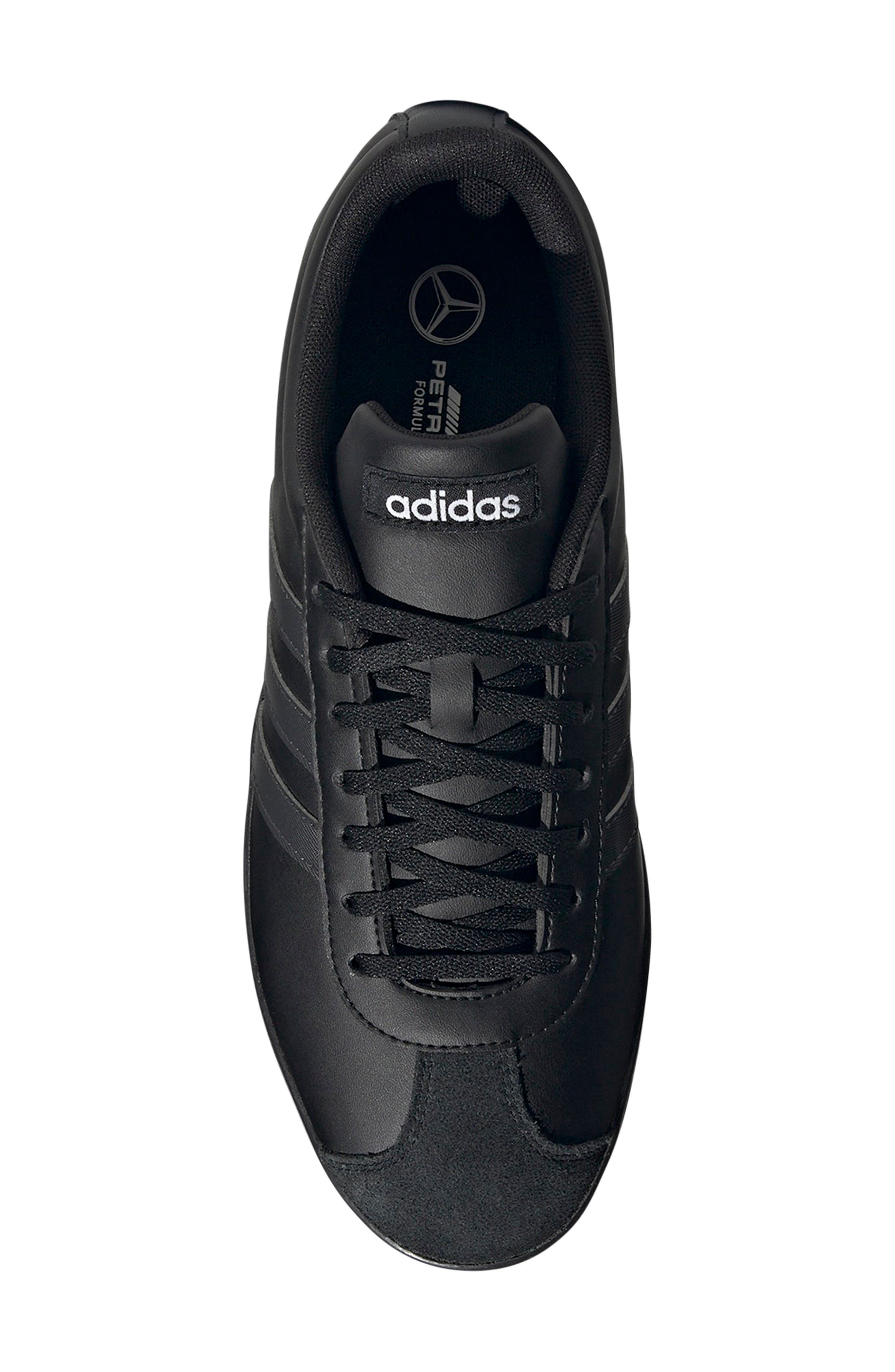 adidas Gender Inclusive VL Court 3.0 Sneaker, Alternate, color, Black/ Carbon/ Green