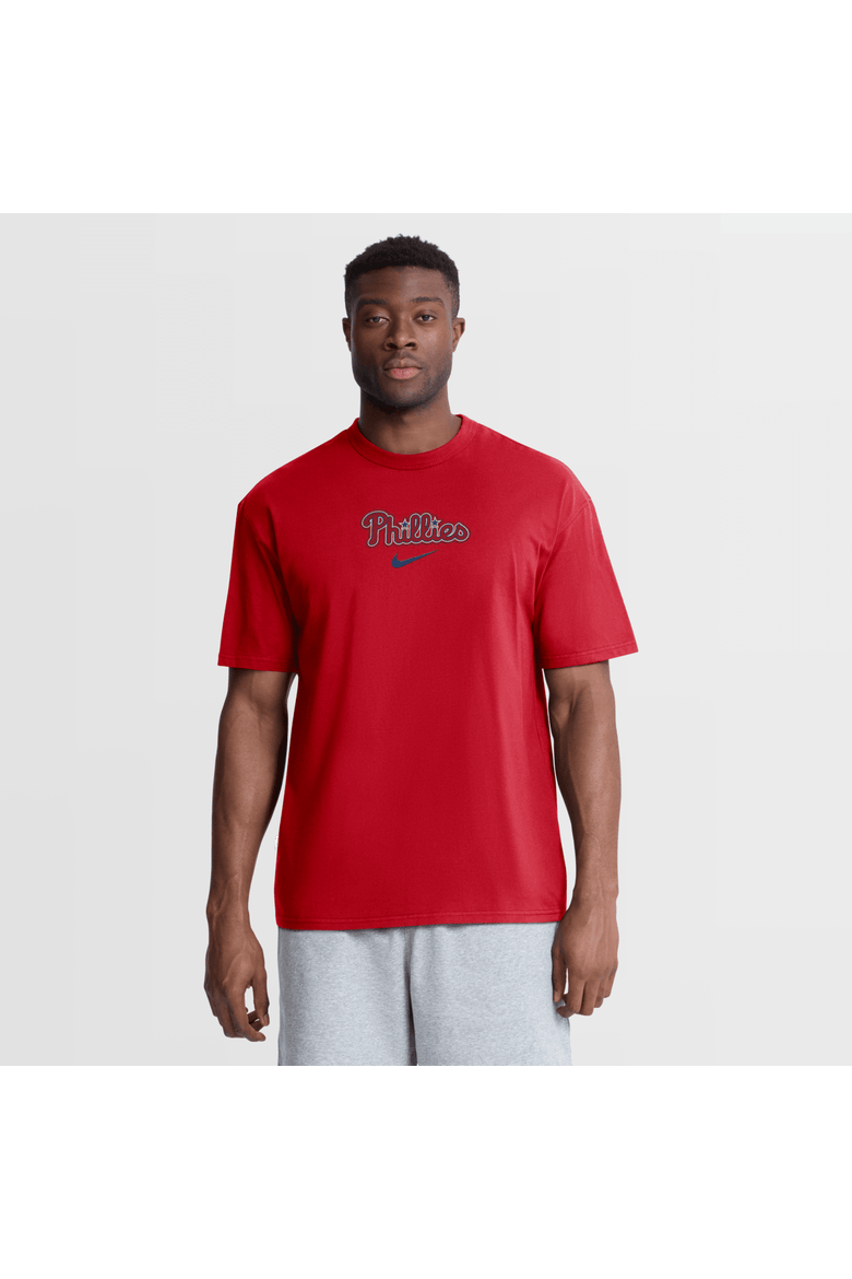 Men's Nike Red Philadelphia Phillies City Name Max90 T-Shirt, Main, color, Red