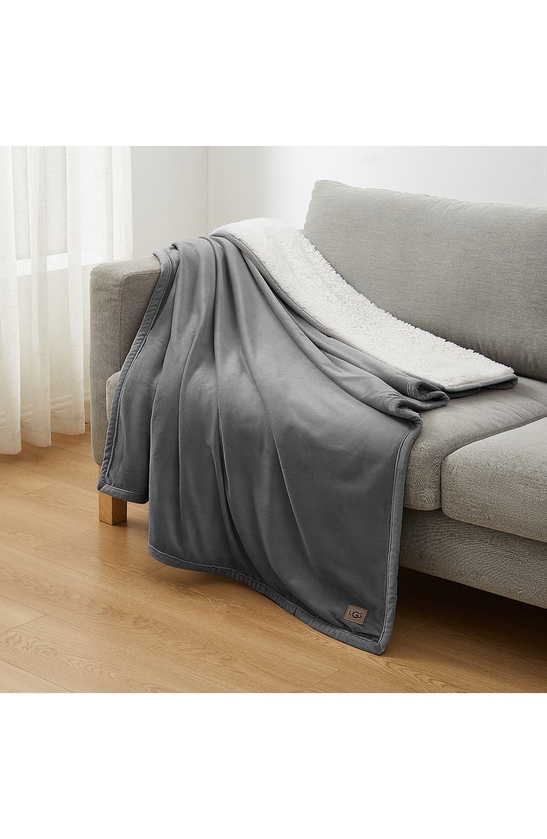 UGG<sup>®</sup> Bliss Fuzzy Throw, Alternate, color, 
