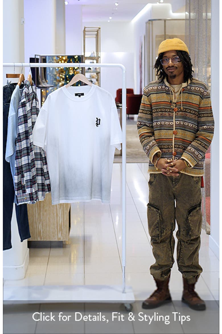 Oversized Graphic Mercerized Cotton T-Shirt video