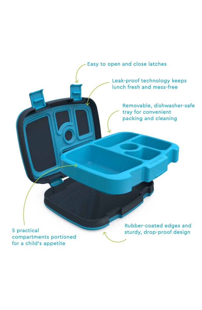 BENTGO Kids' Prints Lunch Box - Dinosaur, Alternate, color, Dinosaur