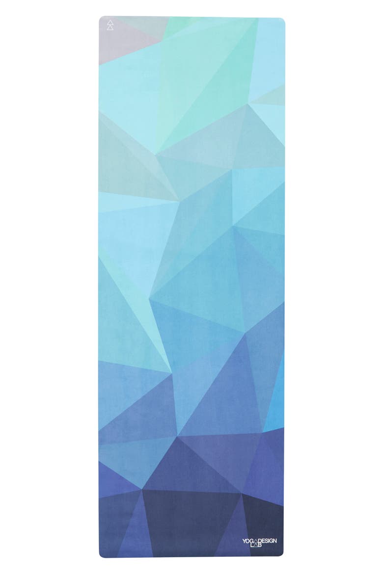 Combo Travel Yoga Mat - 2-in-1, Main, color, GEO BLUE