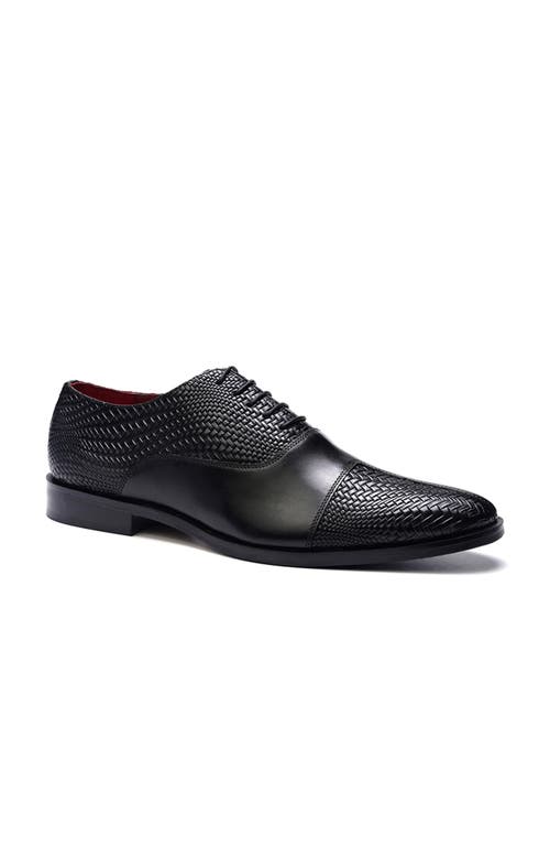 CARLOS SANTANA Arlo Cap-toe Oxford in Black  product