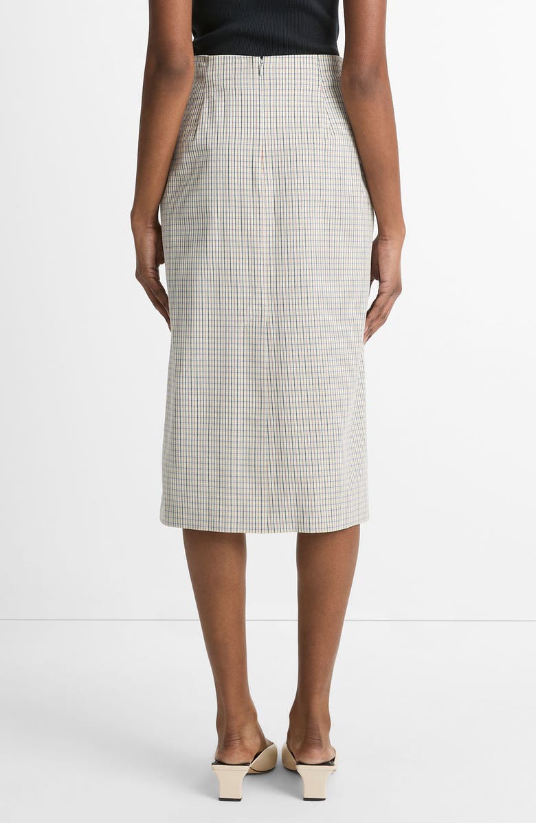 Vince Gardeners Check Pencil Skirt, Alternate, color, 