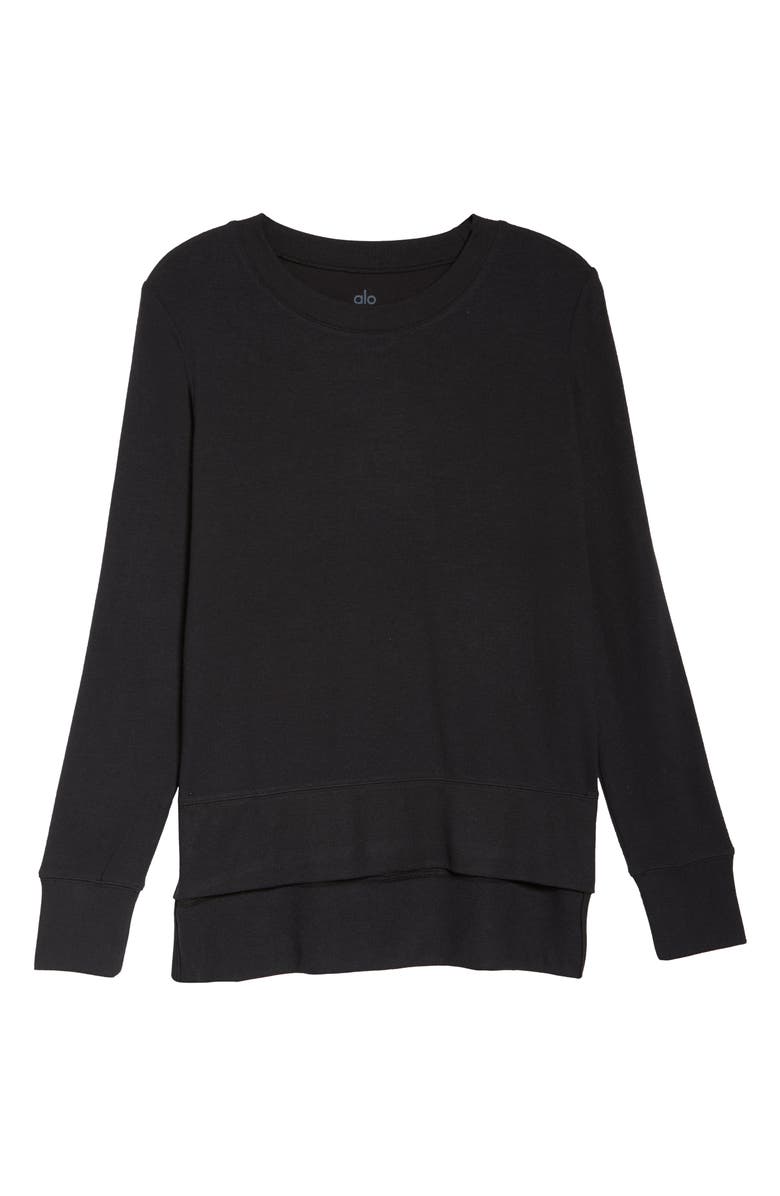 Alo 'Glimpse' Long Sleeve Top, Alternate, color, 
