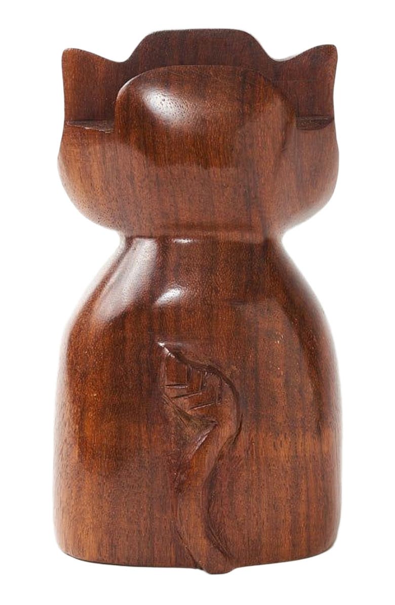 Matr Boomie Trunk Up Elephant Eyeglass Holder Stand, Alternate, color, Brown