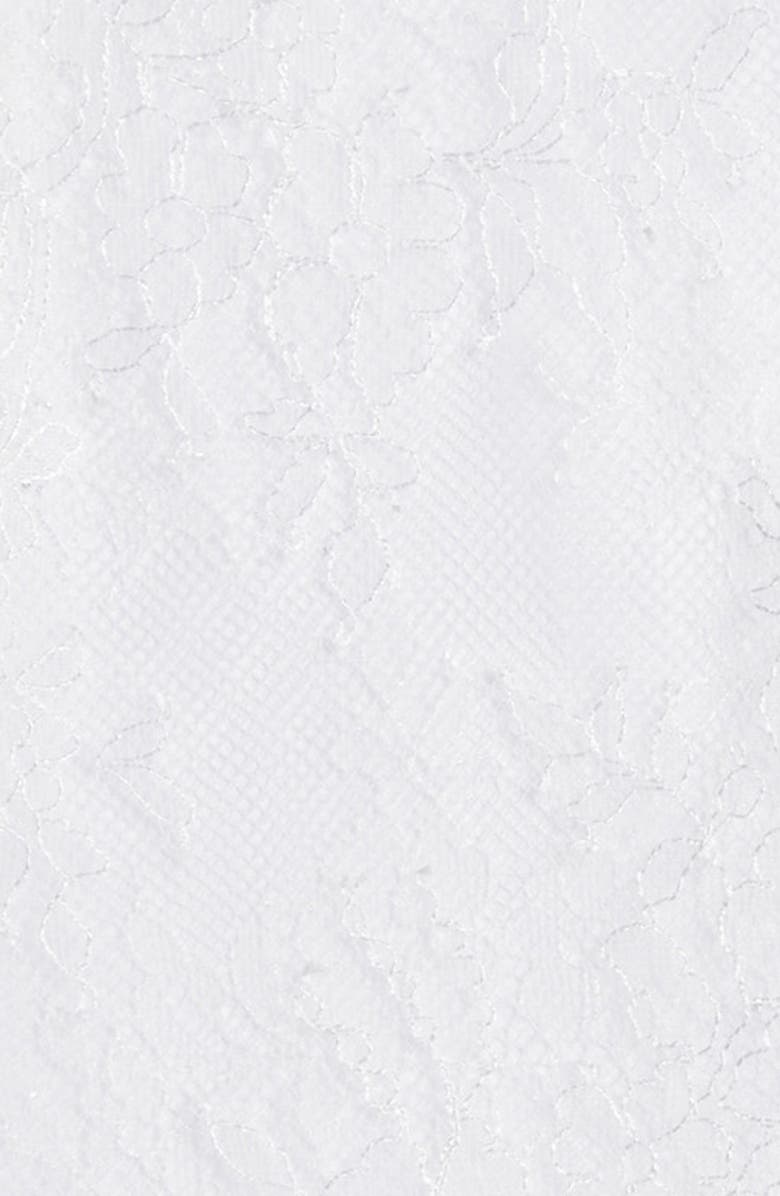 HIGH HEEL JUNGLE Chantilly Lace Long Gloves, Alternate, color, White