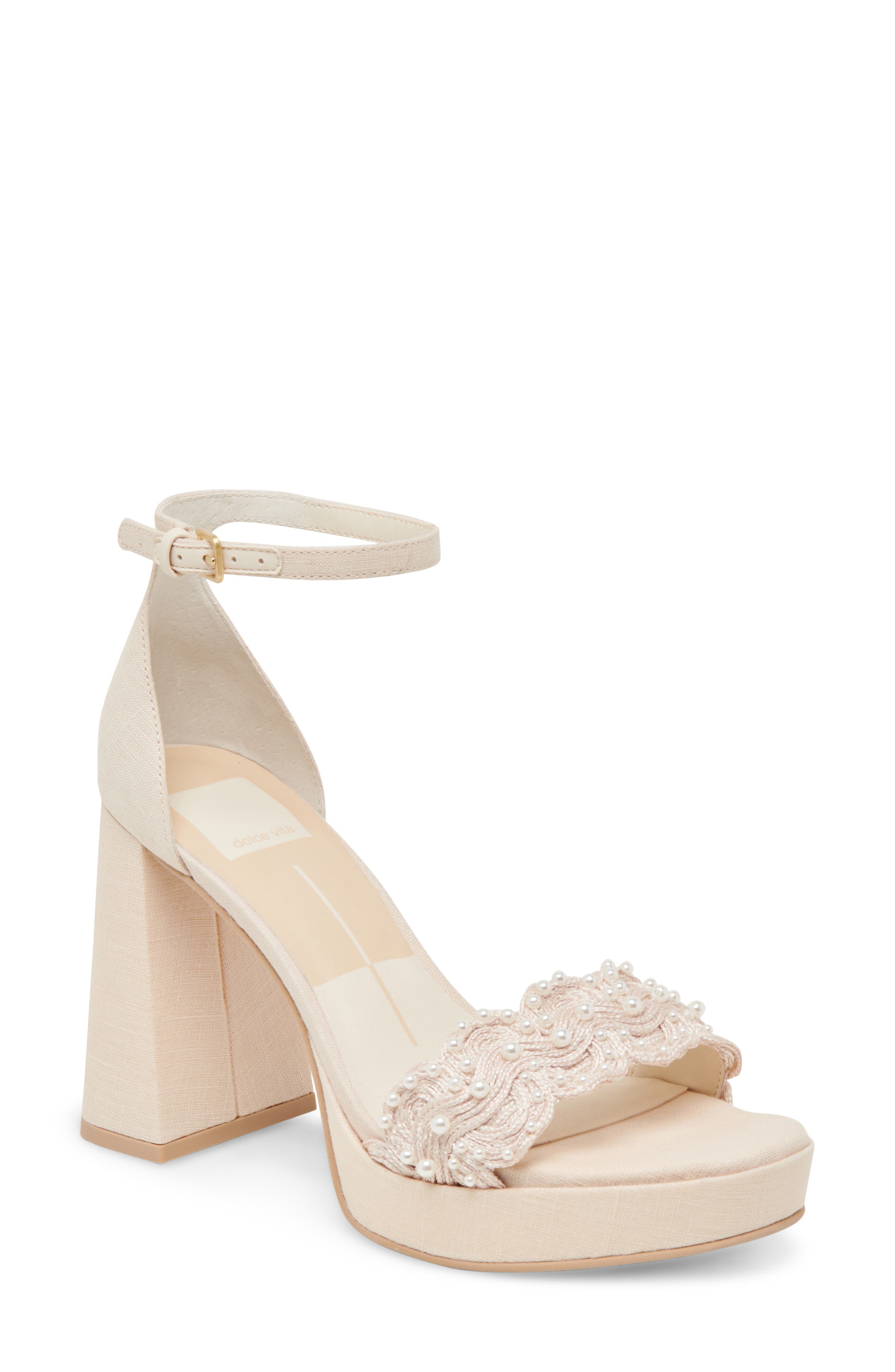 Dolce Vita Peltin Ankle Strap Platform Sandal, Main, color, 