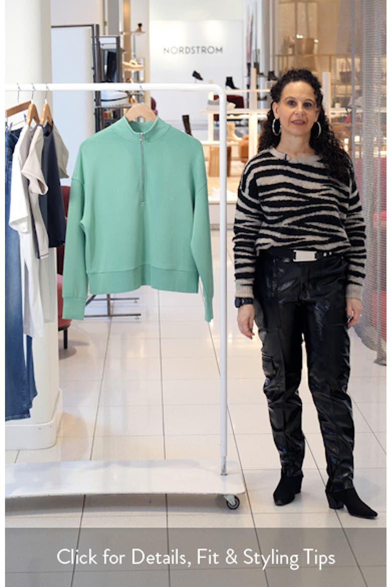 Mavis Half Zip Sweatshirt video