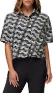prAna Railay Crop Button-Up Shirt