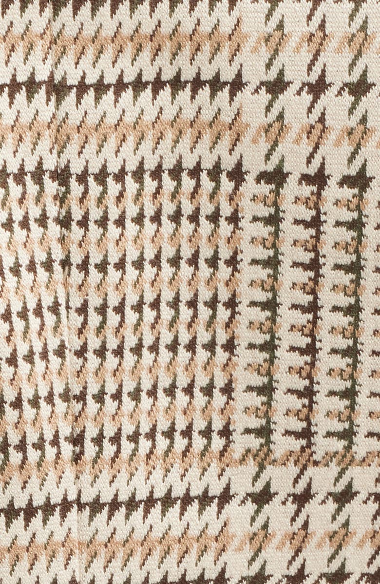 rag & bone Slade Glen Plaid Ponte Knit Blazer, Alternate, color, Tan Multi