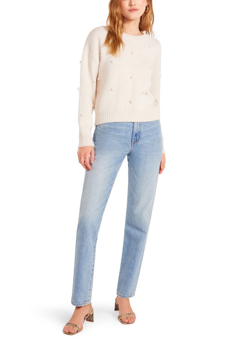 BB Dakota by Steve Madden Bobble Yum Embellished Sweater, Alternate, color,