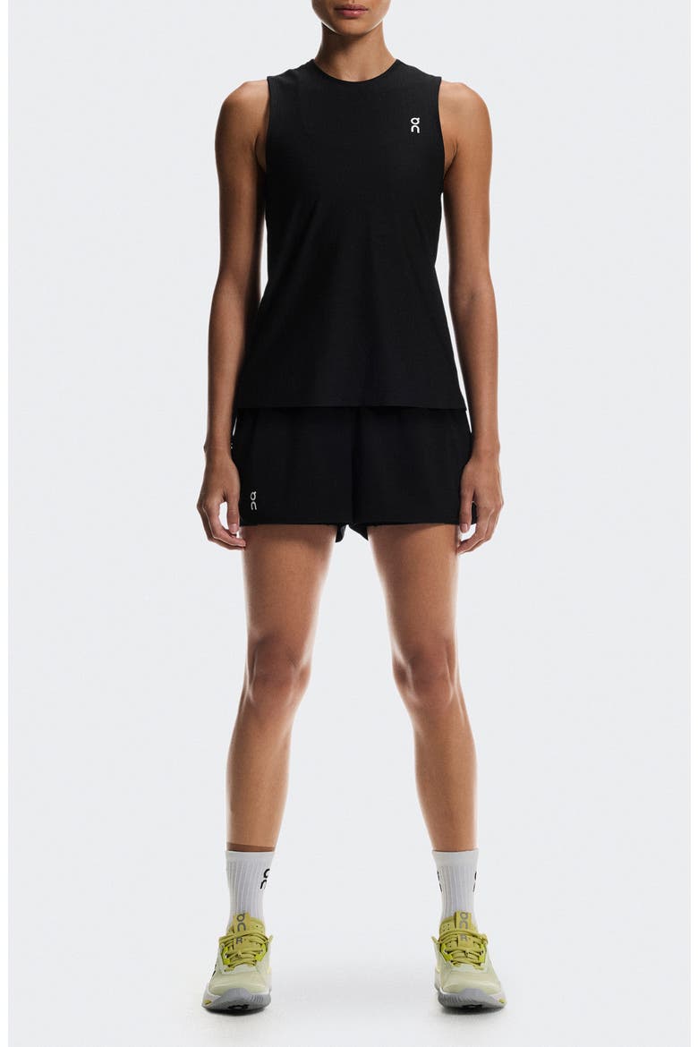 Court Performance Tennis Tank, Main, color, BLACK