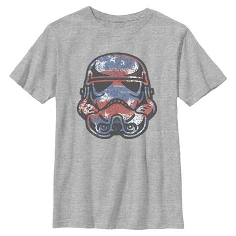 Boy's Star Wars Patriotic Stormtrooper  Graphic T-Shirt