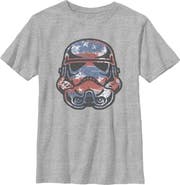 Star Wars Boy's Star Wars Patriotic Stormtrooper Graphic T-Shirt