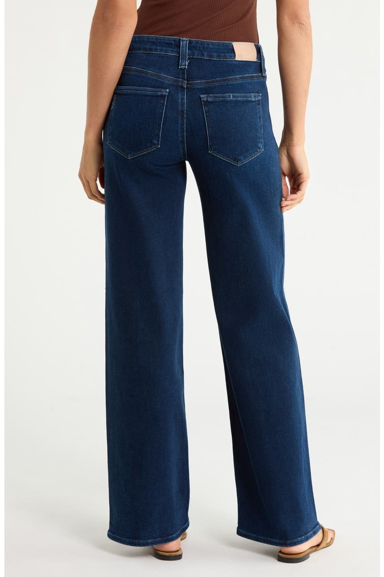 Tatum High Waist Wide Leg Jeans, Alternate, color, BASILICA