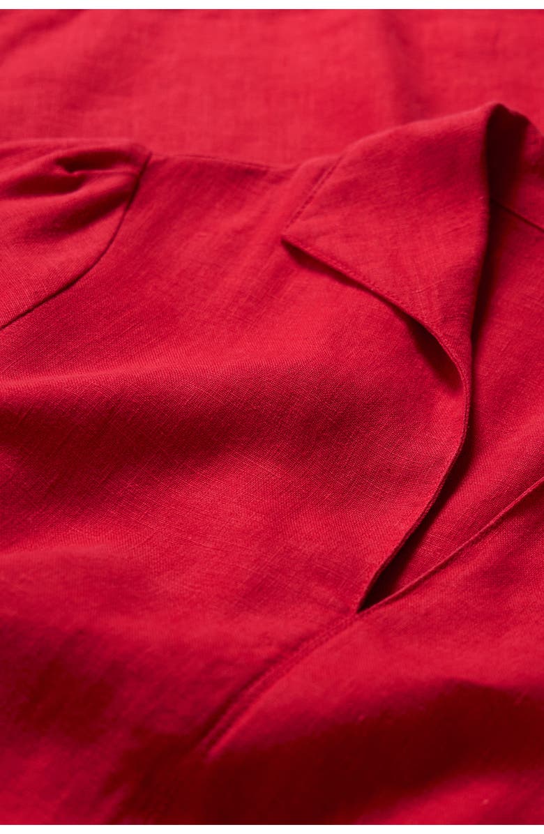 Seasalt Cornwall Fen Violet Linen Midi Shirtdress, Alternate, color, 