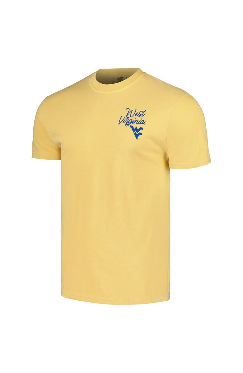 IMAGE ONE Unisex Gold West Virginia Mountaineers Hyper Local Country Roads T-Shirt, Alternate, color, Gold
