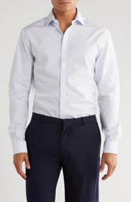Michael Kors Slim Fit Cotton Dress Shirt