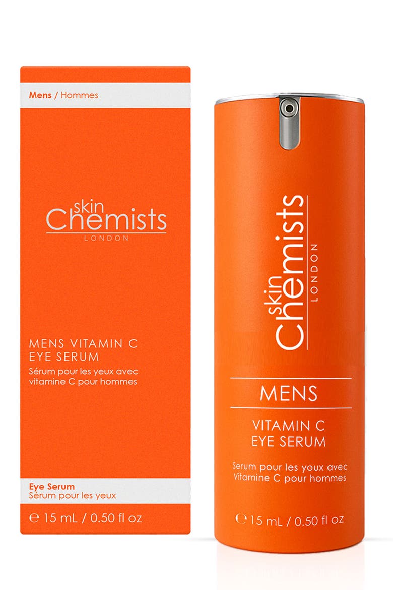 Men's Vitamin C Eye Serum 15ml, Alternate, color, White