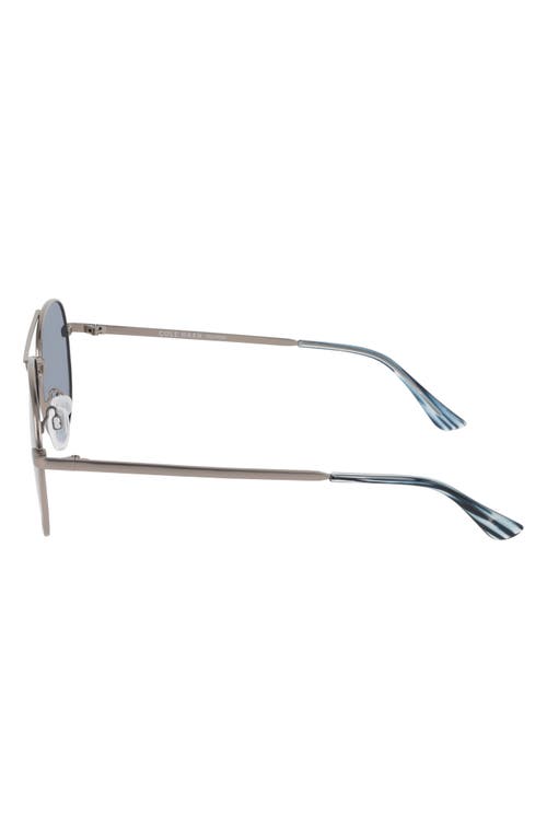 Cole Haan 57mm Aviator Sunglasses In Gray