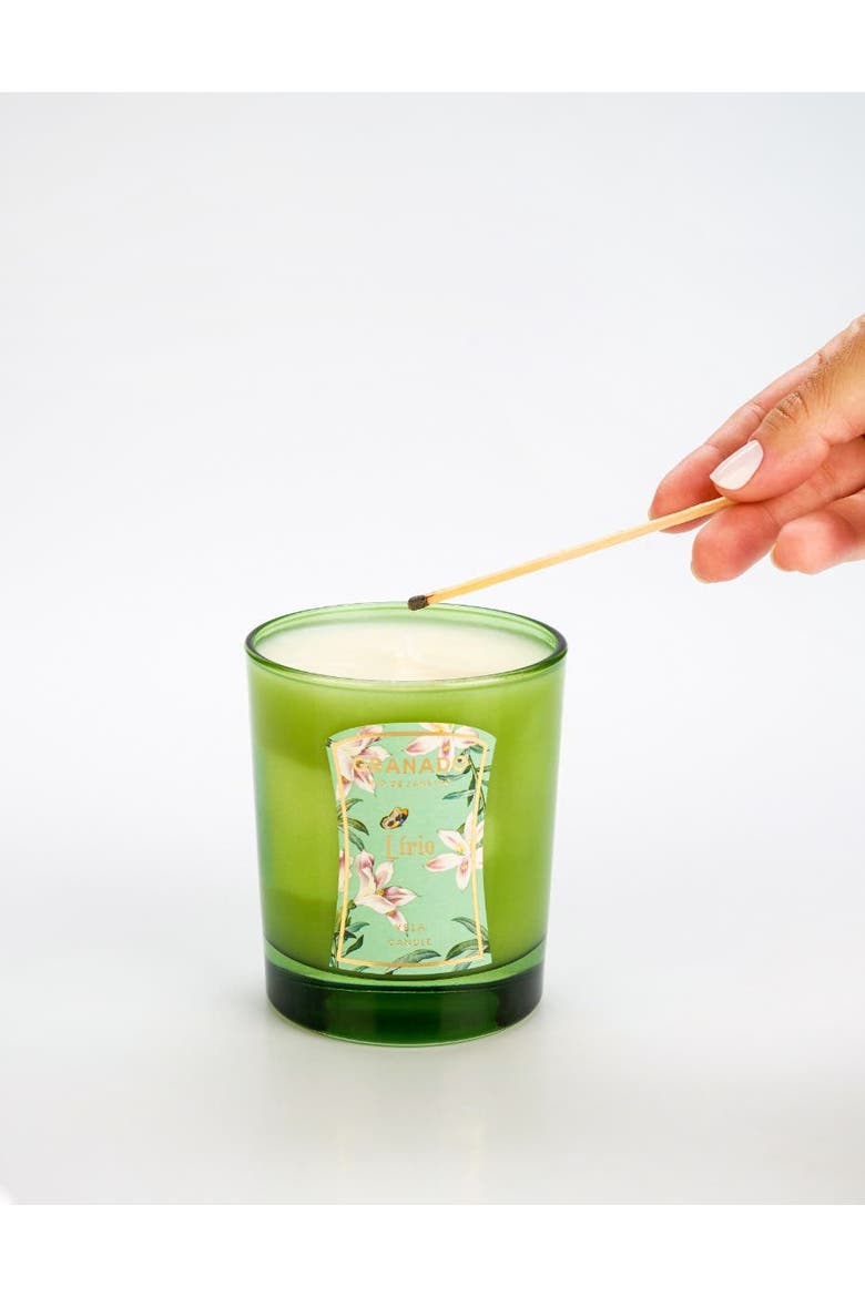 Lírio Scented Candle, Main, color, Clear