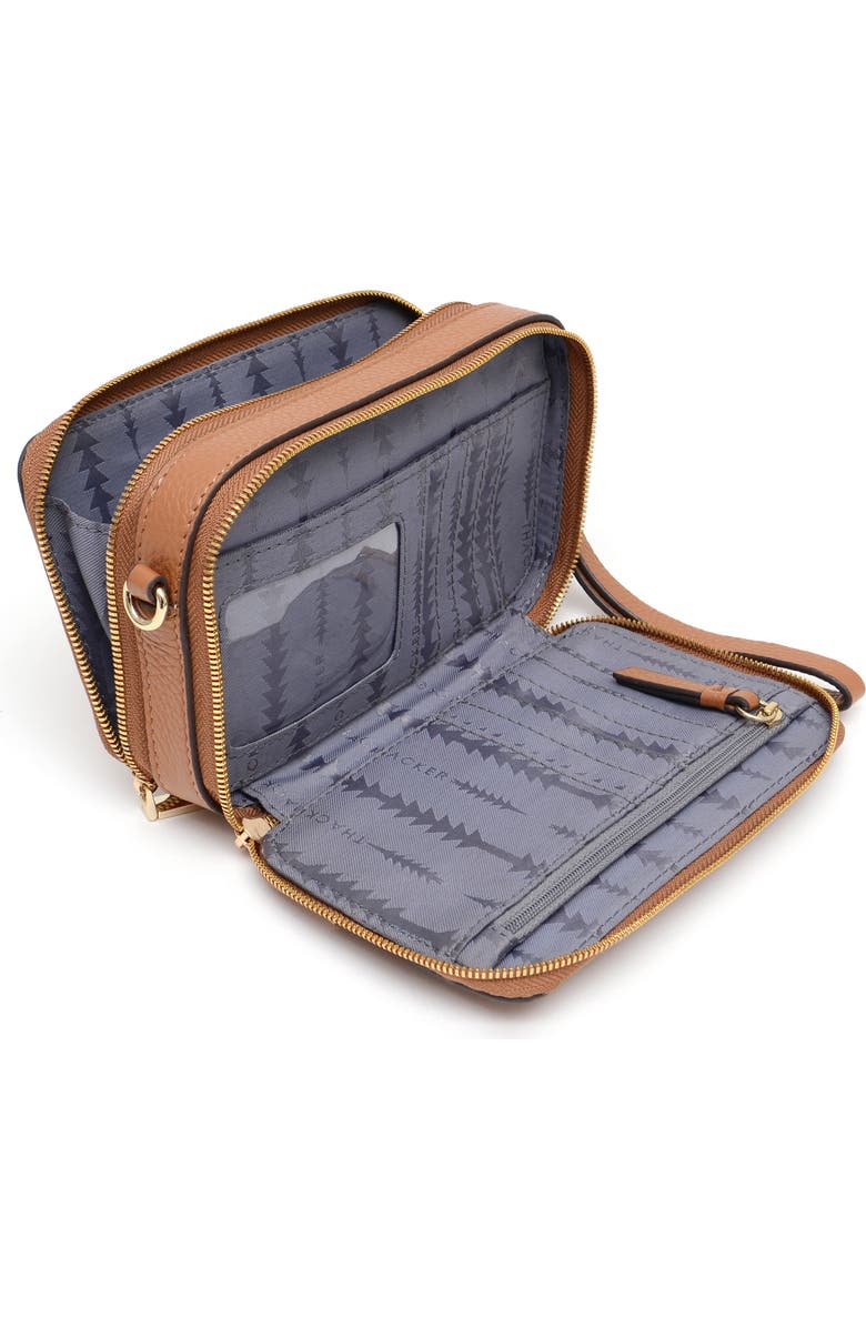 Thacker Ronnie Pebbled Leather Crossbody Bag, Alternate, color,