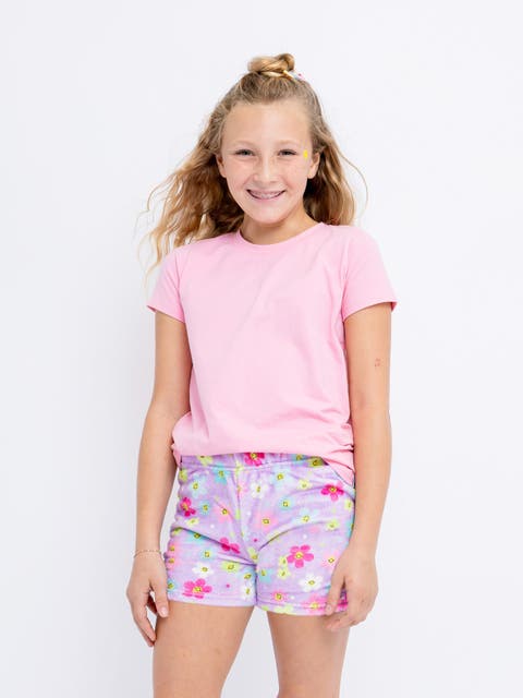 Daisy Smiles Plush Lounge  Short