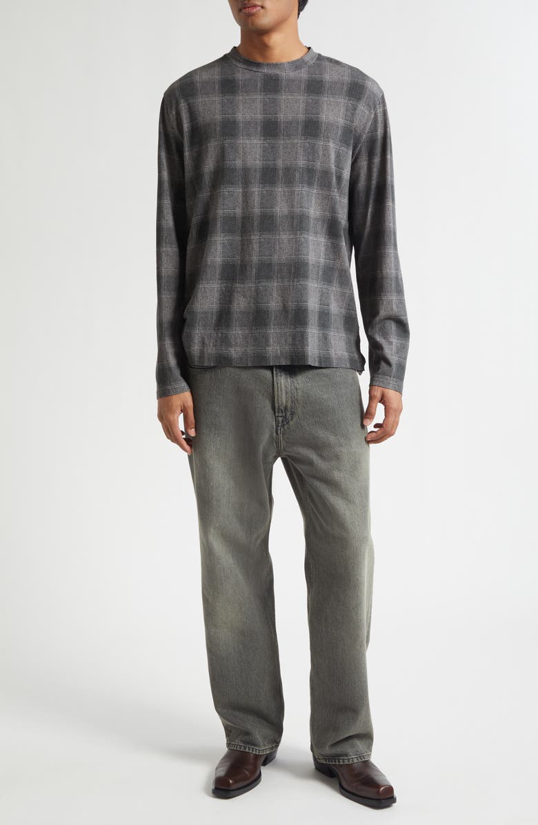 OUR LEGACY Box Check Long Sleeve T-Shirt, Alternate, color, Oakland Check Legacy Jersey