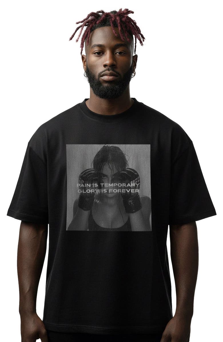Blvck x UFC 'Glory' Tee, Main, color, Black