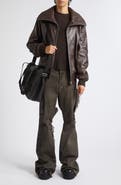 Rick Owens Dracuflight Leather Jacket