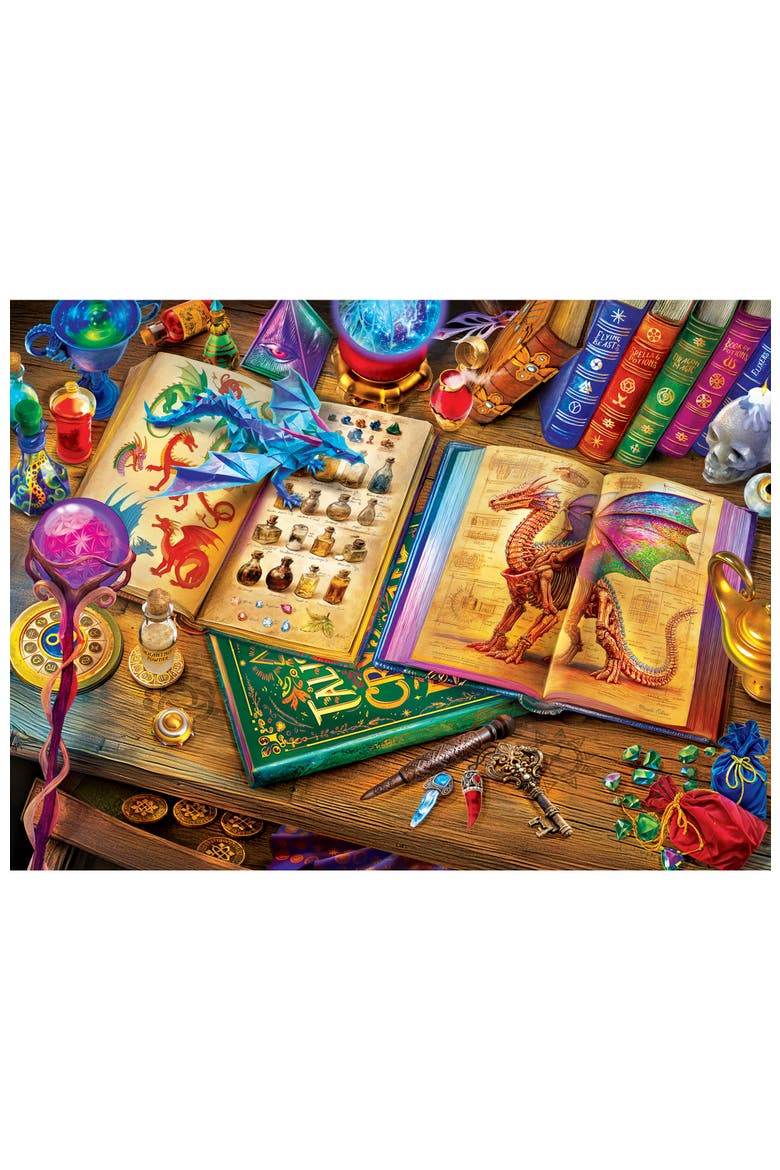 Mystica Draconum 300 Piece Jigsaw Puzzle, Alternate, color, Multicolor