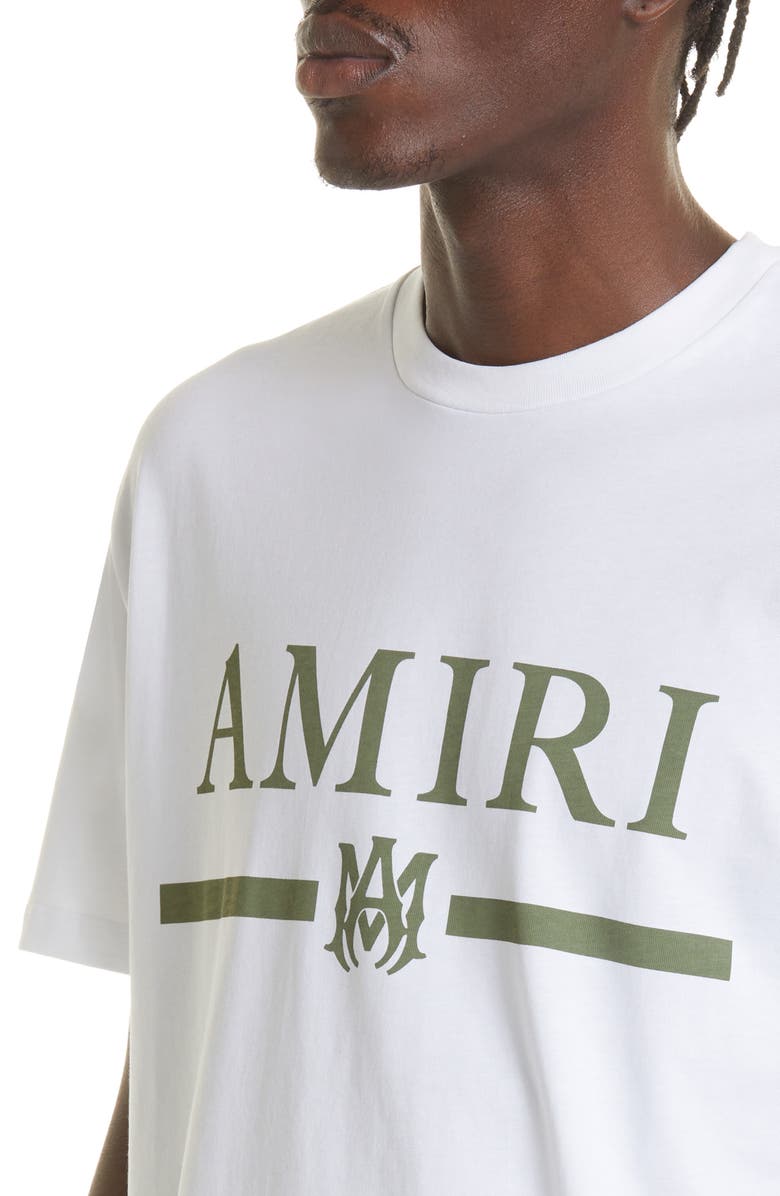 AMIRI M.A. Bar Logo Graphic Tee, Alternate, color, 