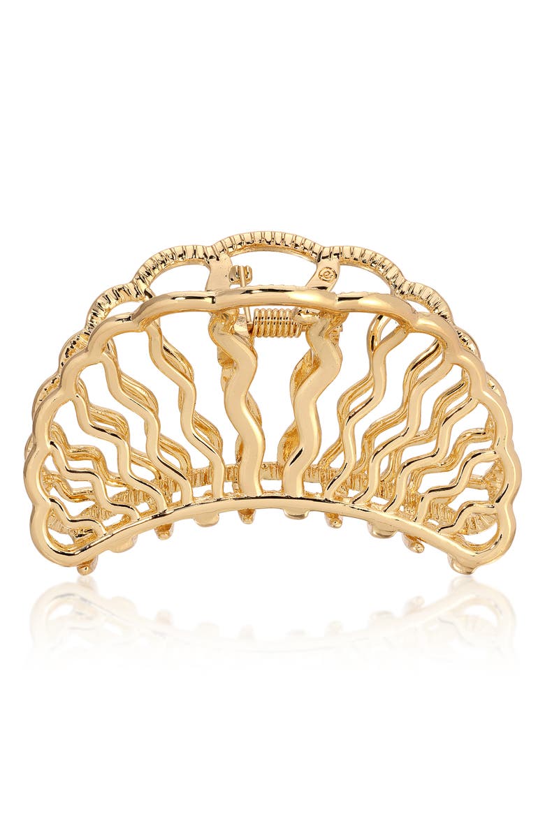 Ettika Large Shell Hair Claw Clip, Main, color,