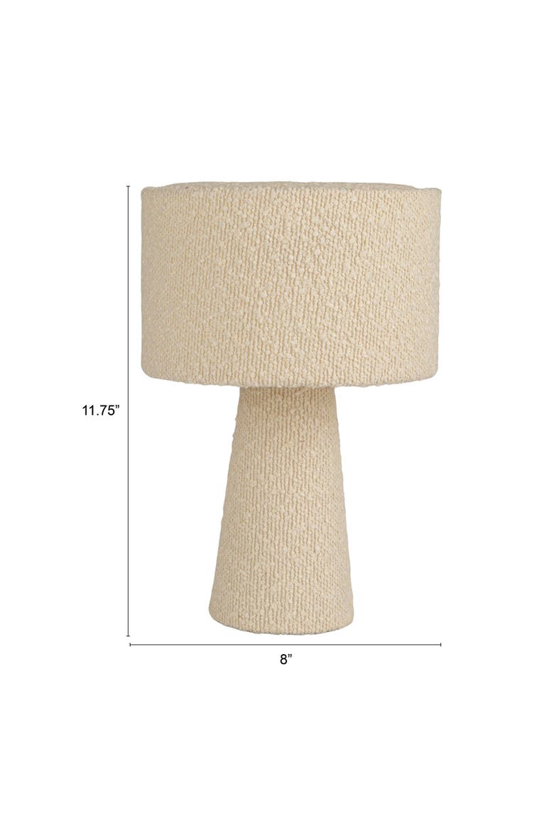 Table Lamp with Inline Switch, Alternate, color, White