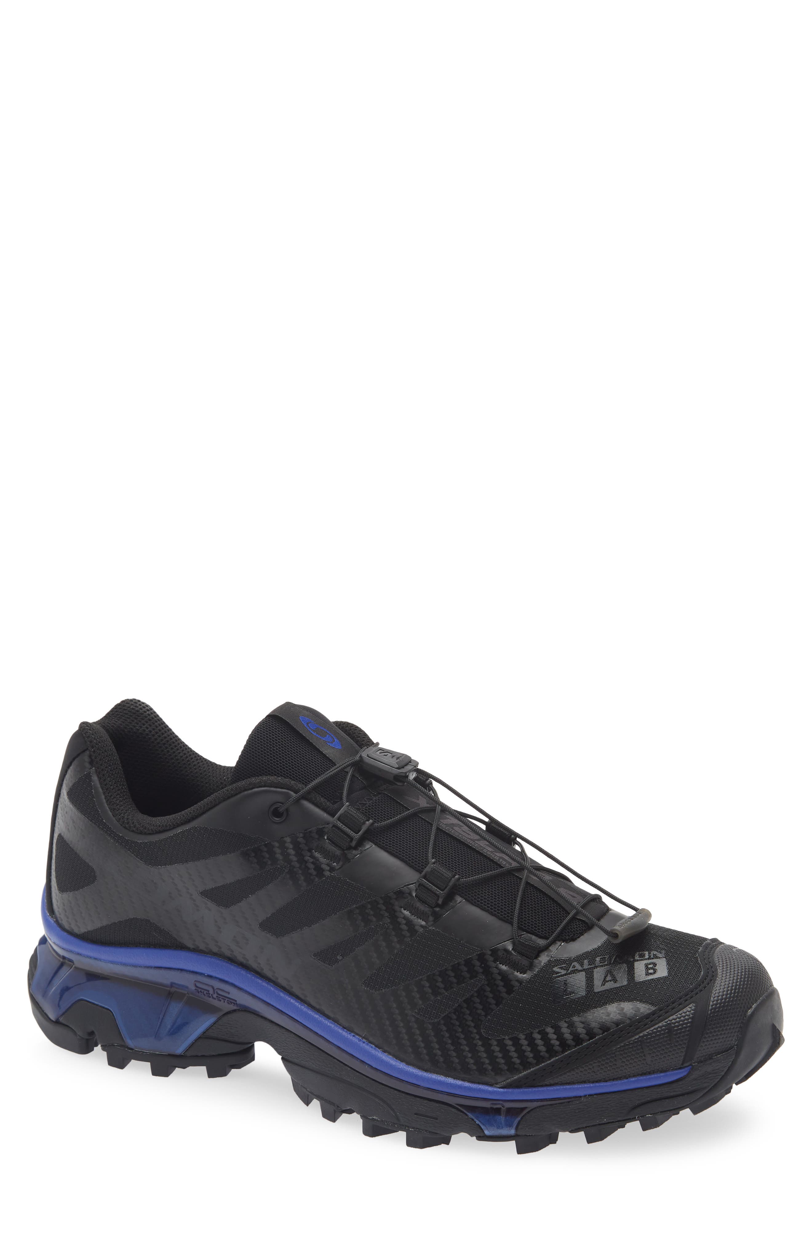 Salomon XT-4 Recon Trail Sneaker, Main, color, Black/ Black/ Bluing