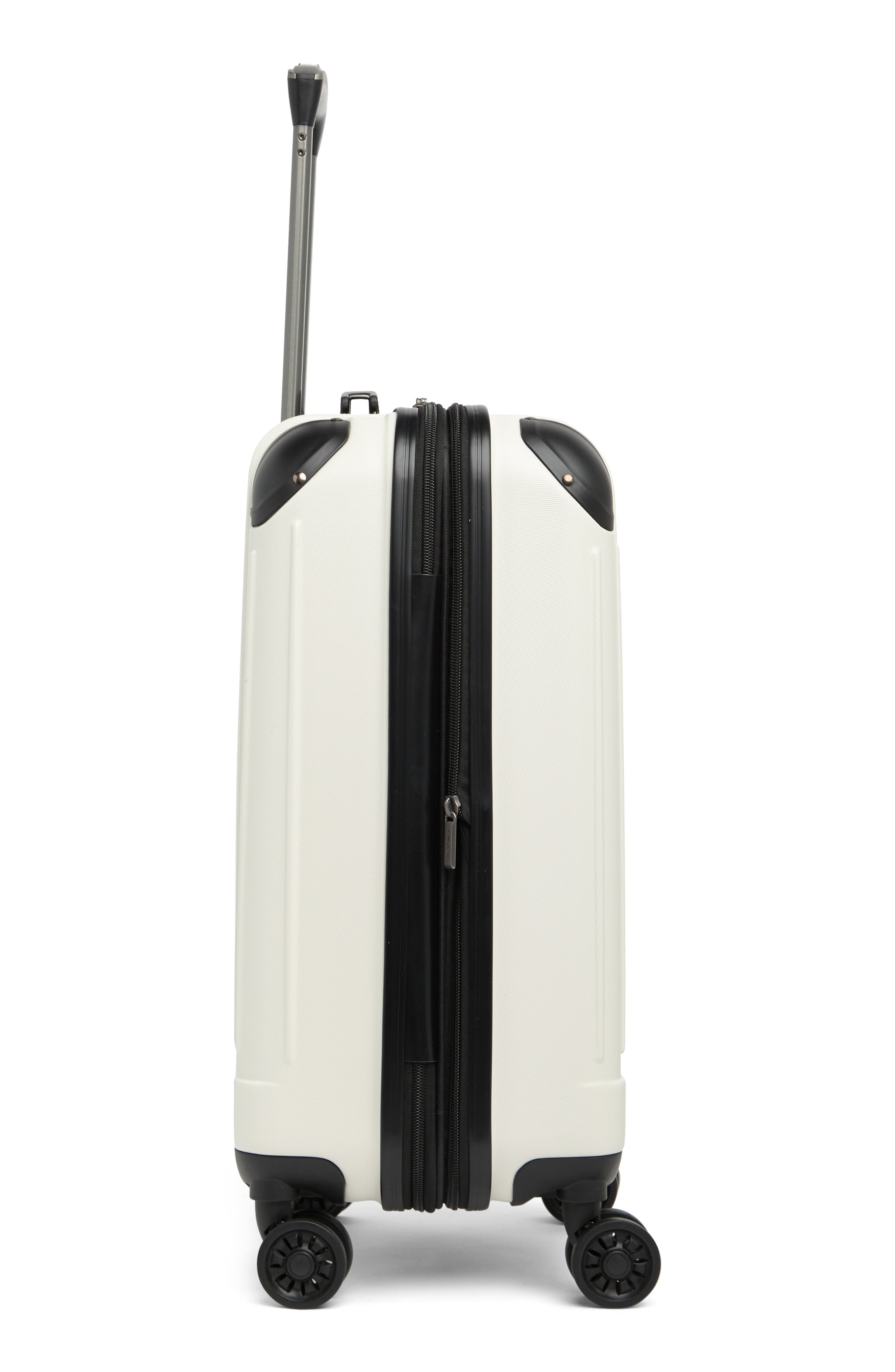 Kenneth Cole Flying Axis 20" Spinner Suitcase, Alternate, color, Coconut White