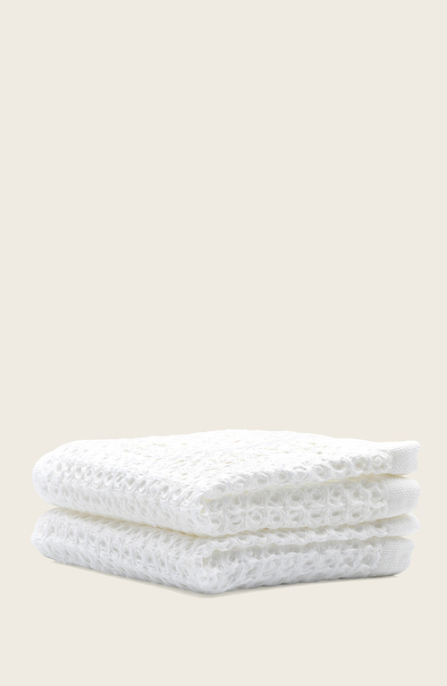 Italic Sedona Waffle Towels In White