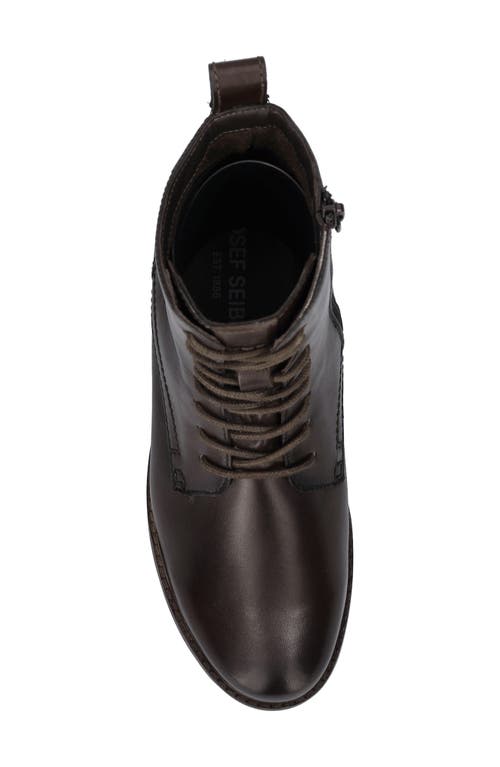 Josef Seibel Kate Lace Up Bootie In Black
