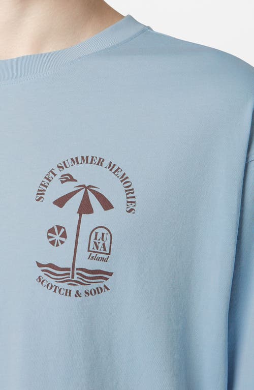 Scotch & Soda Regular Fit Logo Graphic T-shirt