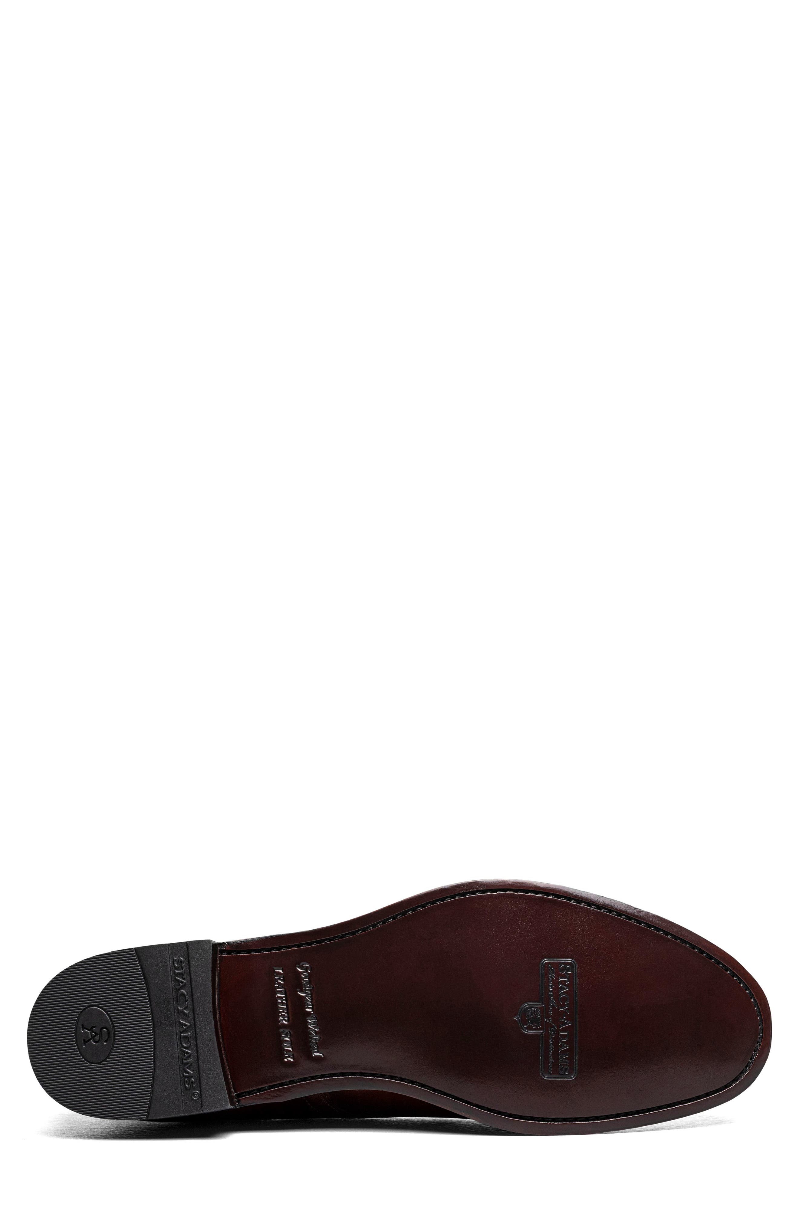 Stacy Adams Madison Cap Toe Lace Up Boot, Alternate, color, Cognac