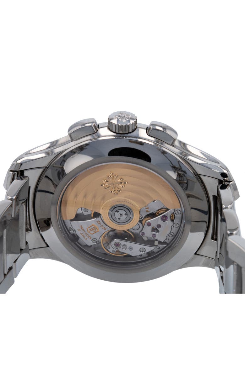 Watchfinder & Co. Patek Philippe Preowned 2021 Complications Automatic Chronograph Bracelet Watch, 42mm, Alternate, color,