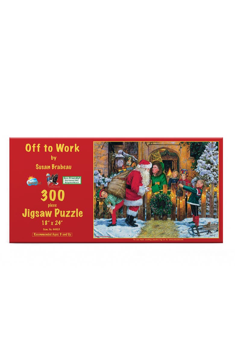Off to Work 300 piece Jigsaw Puzzle for Adults, Alternate, color, Multicolor