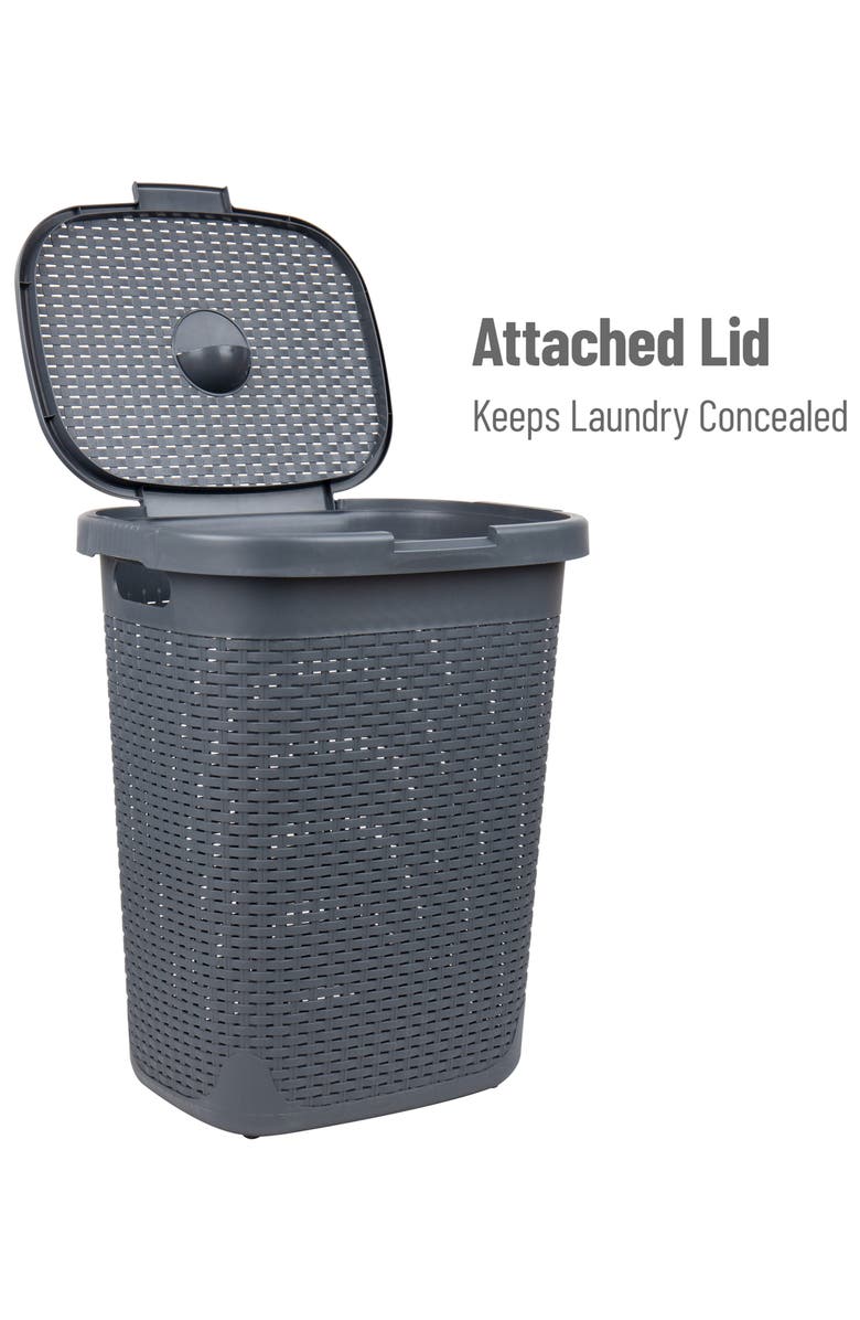MIND READER Laundry Hamper, Alternate, color, 