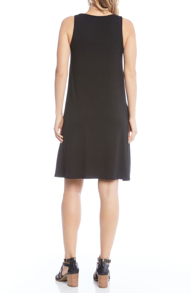 Karen Kane Chloe Swing Jersey Dress, Alternate, color,